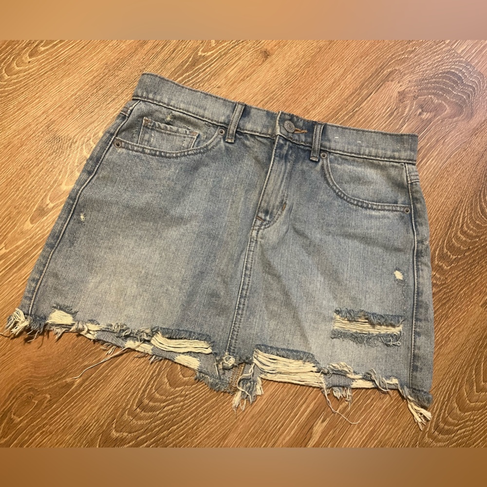 Jean mini skirt from Express, size 4.